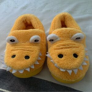 Dinosaur Memory Foam Hard Sole Slippers